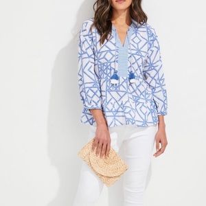 Bamboo Lattice Tiered Top